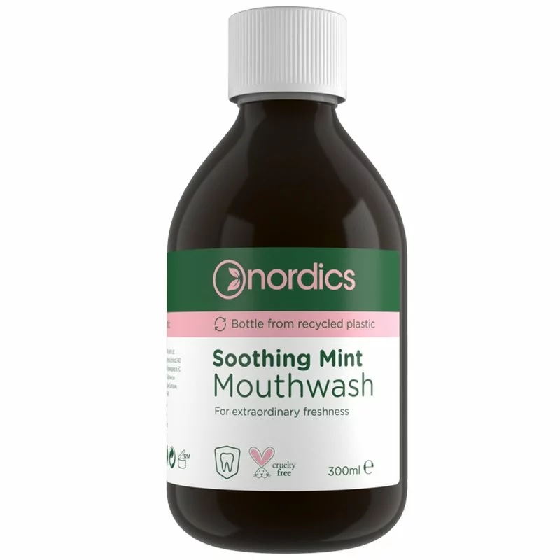 Apa de gura cu menta 300ml Nordics