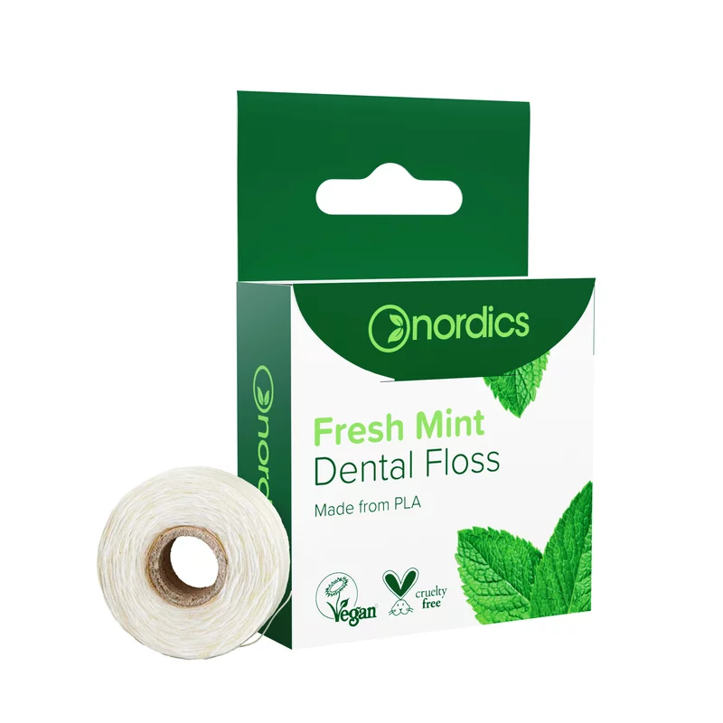 Ata dentara naturala cu menta 50m Nordics