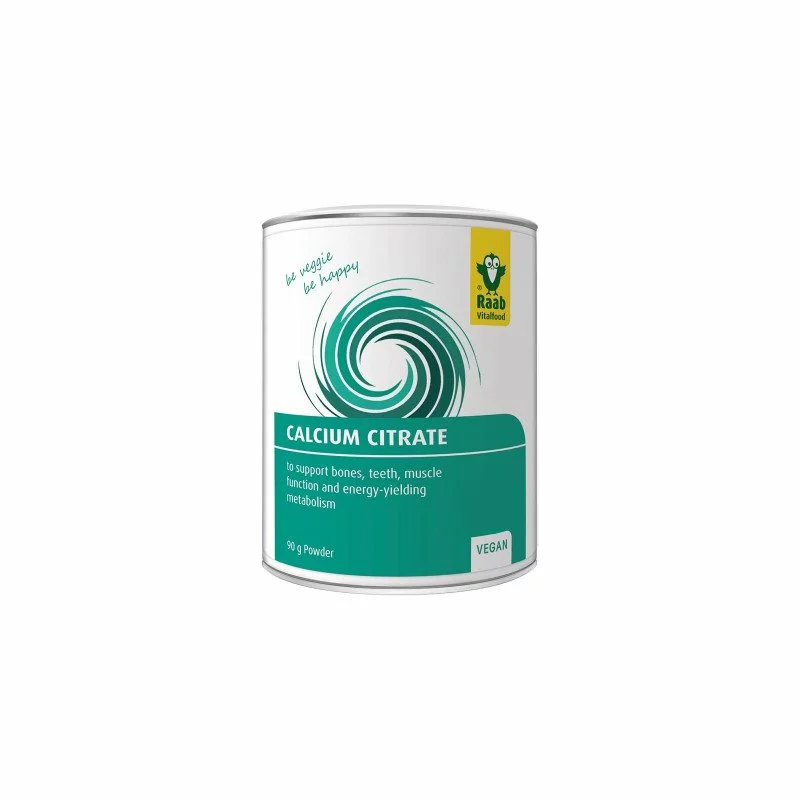Citrat de calciu pudra vegana 90g RAAB