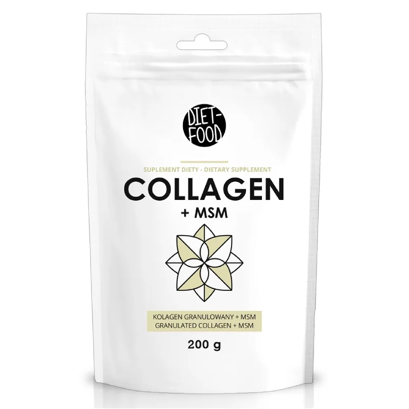 Colagen hidrolizat + MSM instant 200g Diet Food
