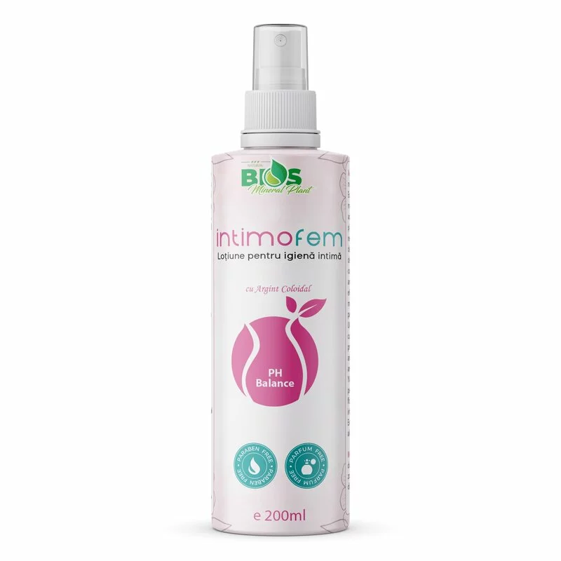 Intimo Fem Lotiune pentru Igiena Intima 200 ml Bios Mineral Plant
