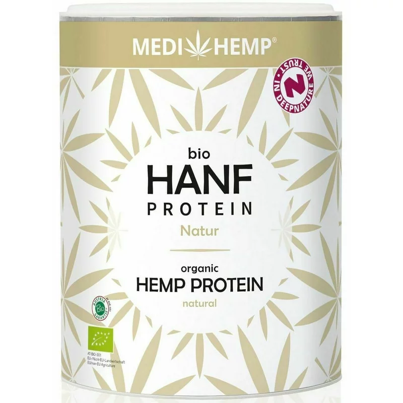 Proteina din canepa natur Bio 330g Medihemp