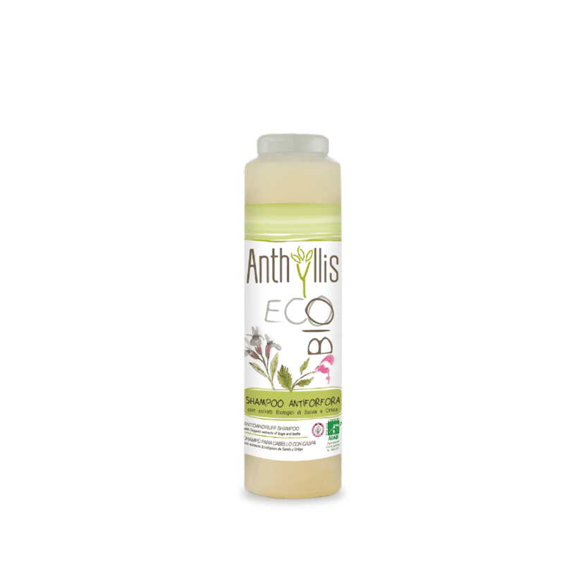 Sampon cu extract de salvie și urzică anti-mătreață ECO 250 ml Anthyllis