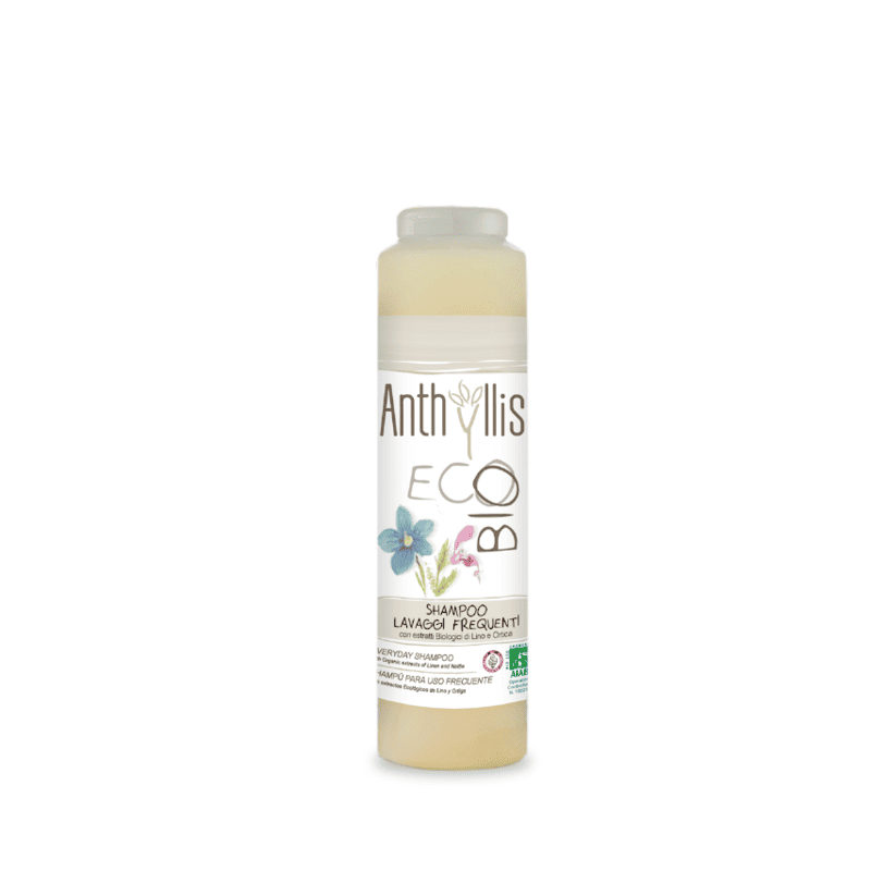 Șampon pentru păr cu extract de in și urzică pentru uz zilnic ECO 250 ml Anthyllis