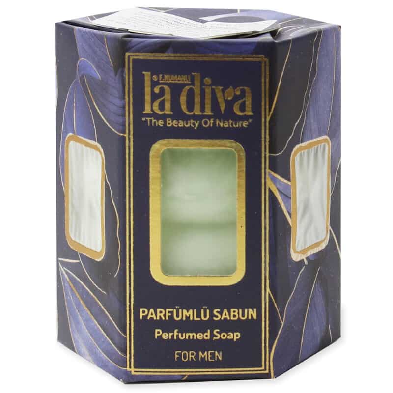 Săpun de bărbați parfumat Twist (4 x 45 g) 180 g La Diva