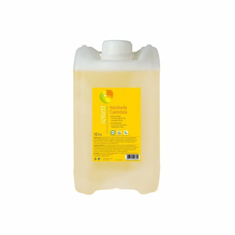 Sapun lichid gel de dus ecologic Galbenele 10L Sonett