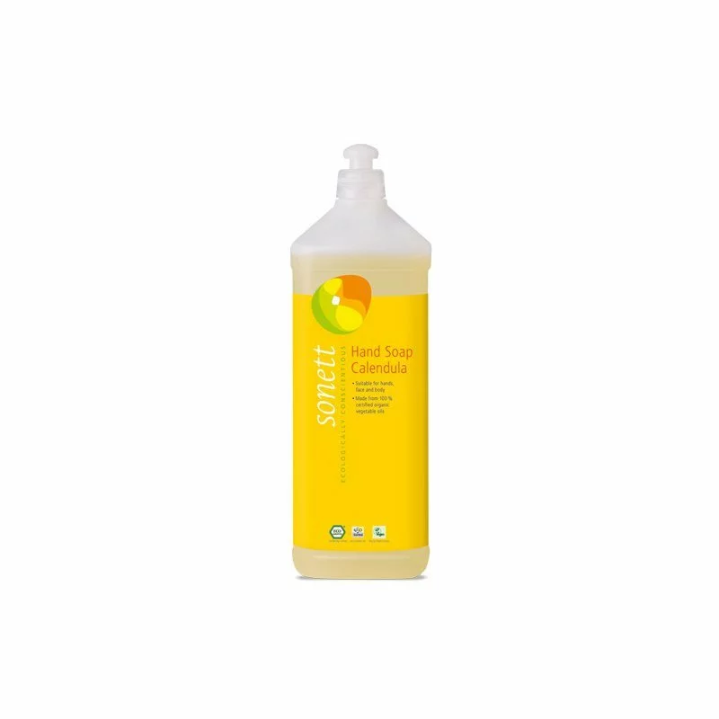 Sapun lichid gel de dus ecologic Galbenele 1L Sonett