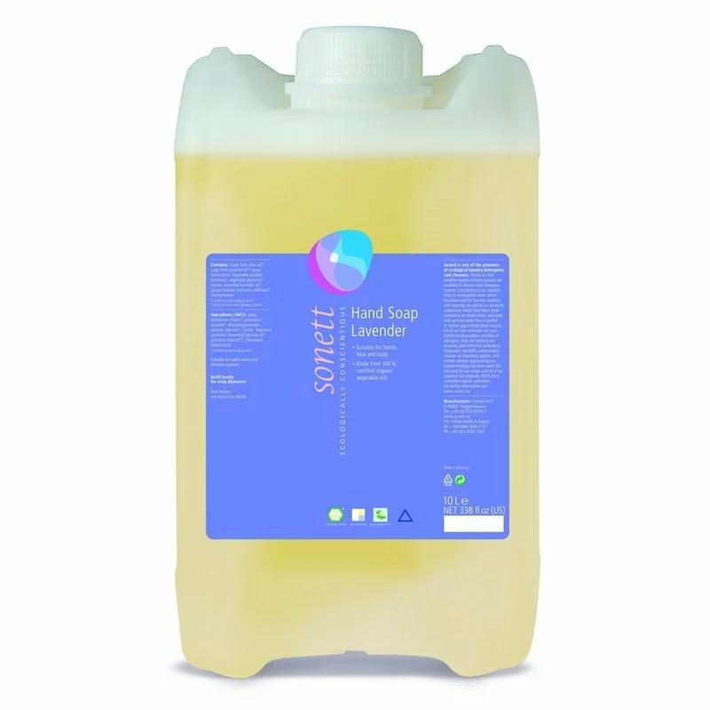 Sapun lichid gel de dus ecologic Lavanda 10L Sonett