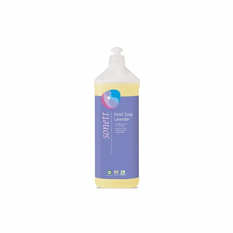 Sapun lichid gel de dus ecologic Lavanda 1L Sonett