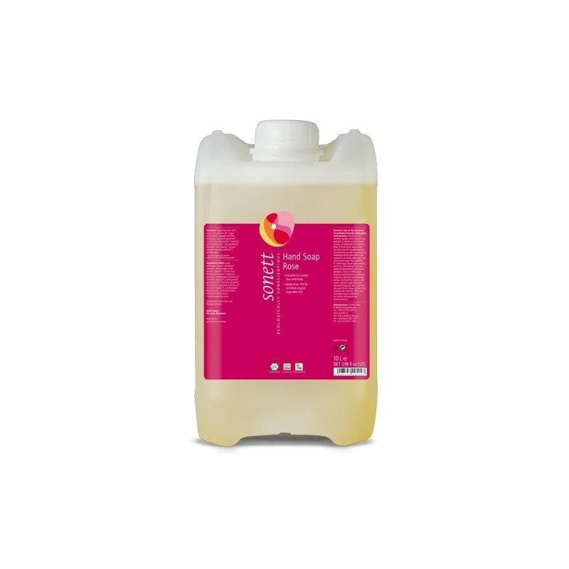 Sapun lichid gel de dus ecologic Trandafiri 10L Sonett