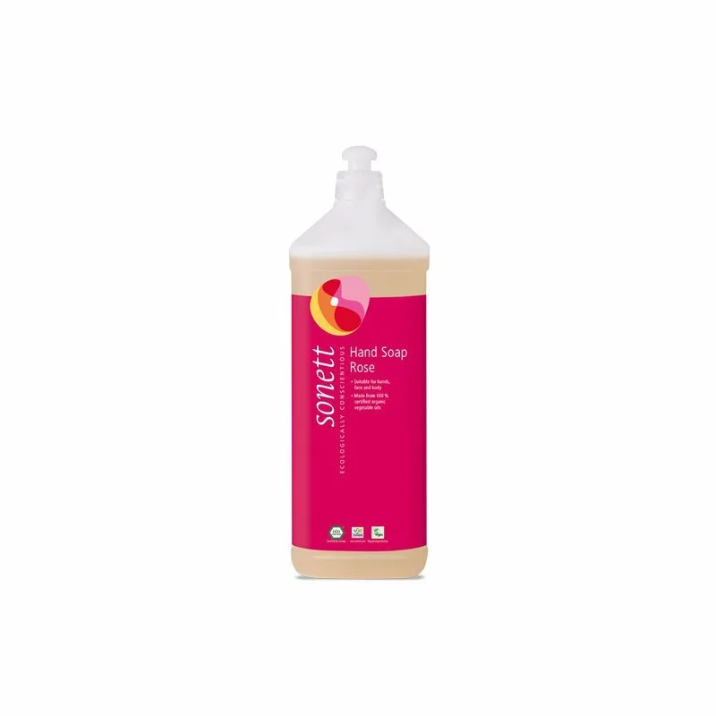 Sapun lichid gel de dus ecologic Trandafiri 1L Sonett