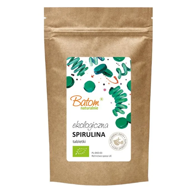 Spirulina Bio comprimate 400mg 250g Batom
