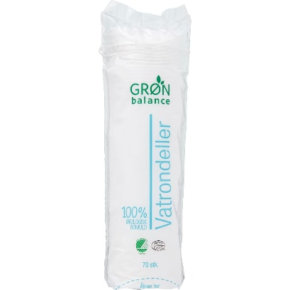 Tampoane cosmetice din bumbac 70 buc. Gron Balance