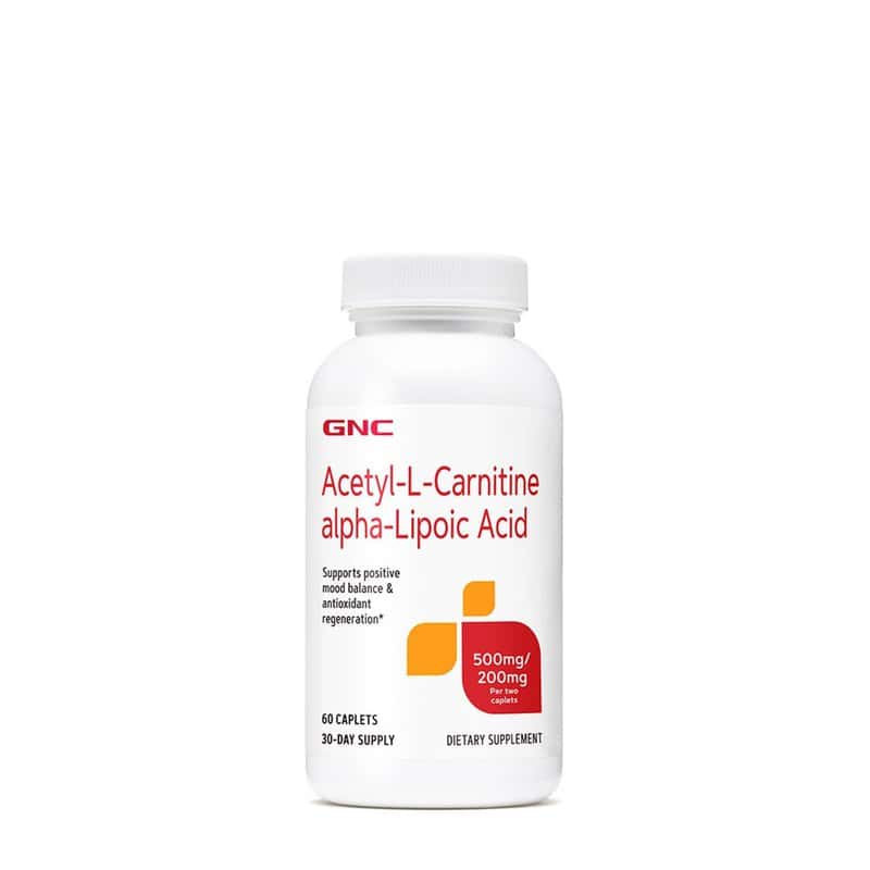 ALA Acetil L-Carnitina 500mg si Acid Alfa Lipoic 200mg