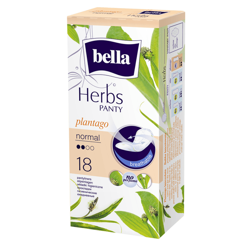 Absorbante Herbs Panty Sensitive Patlagina