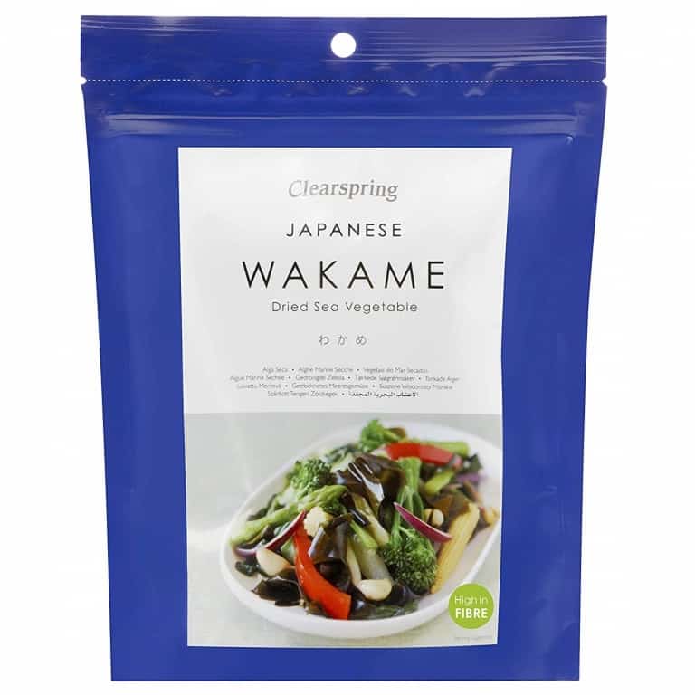 Alge wakame japoneze fulgi 25g - CLEARSPRING