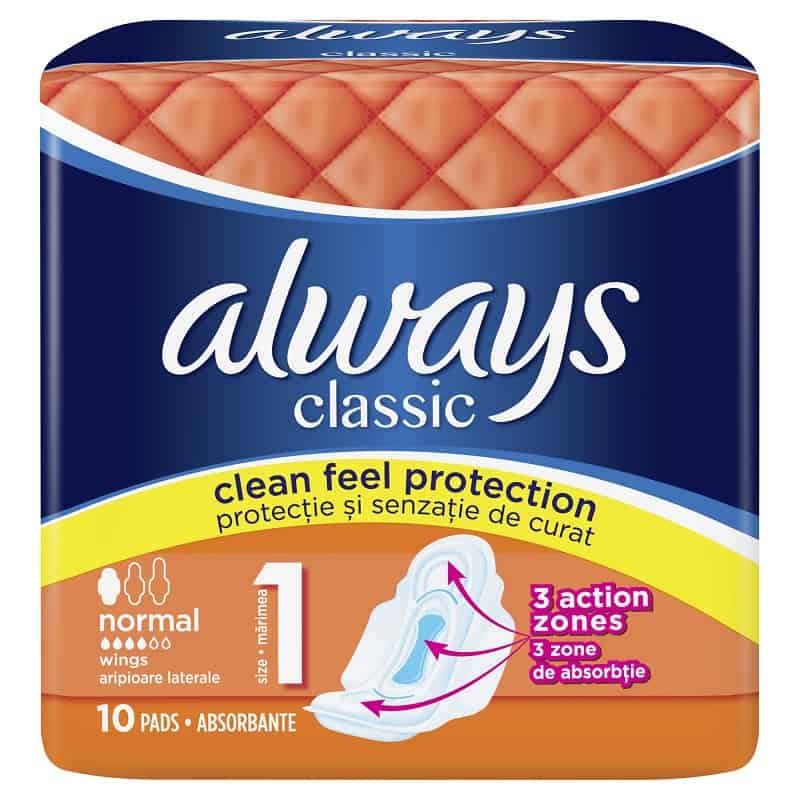Always Absorbante Classic normal plus