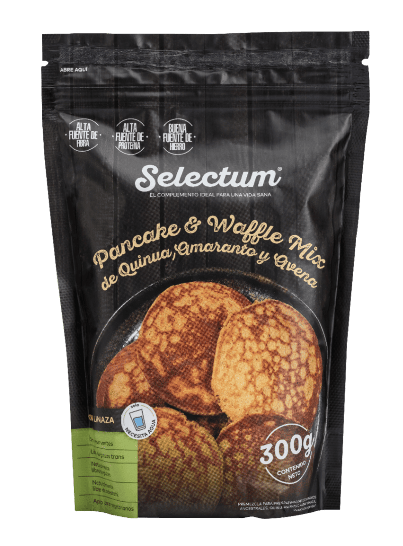 Amestec de clatite si vafe cu quinoa, amarant si ovaz, 300g, Selectum 1 Amestec de clatite si vafe cu quinoa