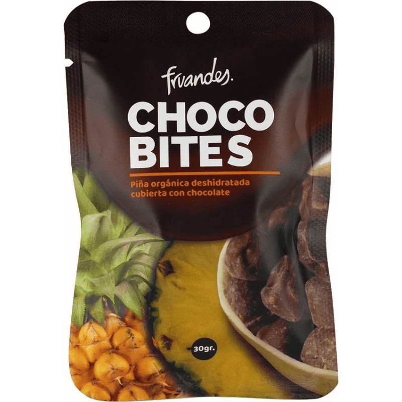 Ananas deshidratat BIO invelit in ciocolata