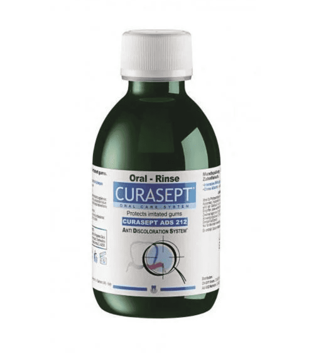 Apa de gura ADS 212 cu 0,12% clorhexidina, 200ml, Curasept 1 Apa de gura ADS 212 cu 0
