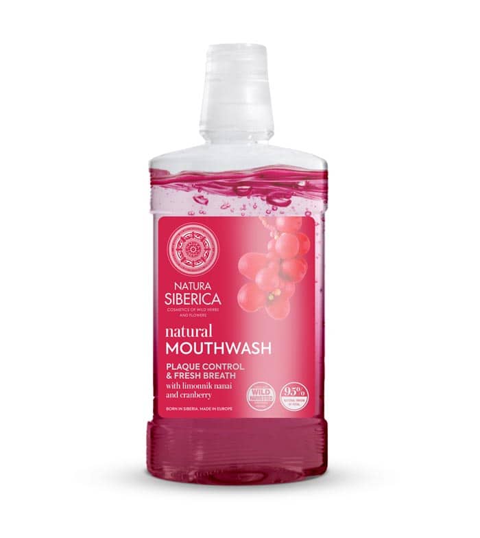 Apa de gura Limonnik Nanai & Cranberry Natural Mouthwash, 520ml, Natura Siberica 1 Apa de gura Limonnik Nanai & Cranberry Natural Mouthwash