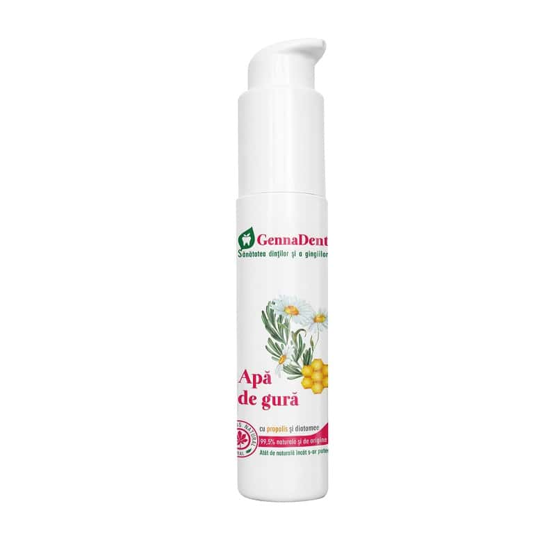 Apa de gura cu propolis si diatomee GennaDent