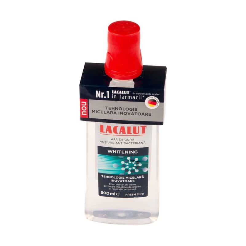 Apa de gura micelara Whitening