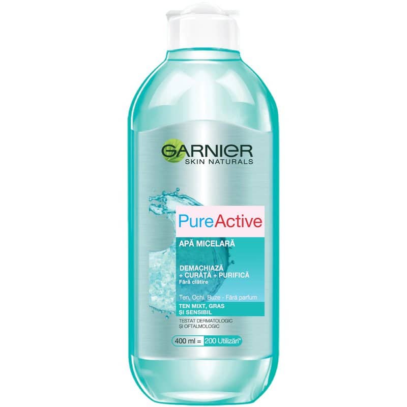 Apa micelara Pure Active Skin Naturals