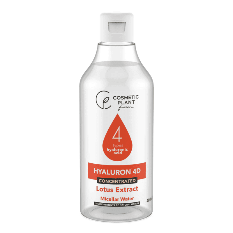 Apa micelara cu acid hialuronic 4D si extract de lotus
