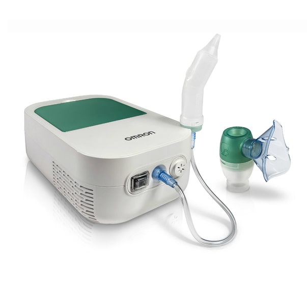 Aparat aerosoli cu aspirator nazal pentru bebelusi DuoBaby