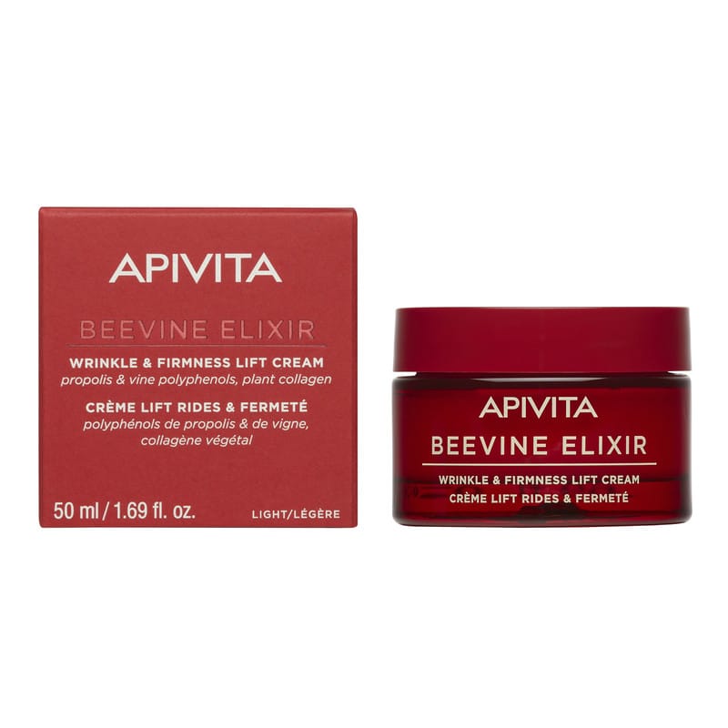 Apivita Crema lejera de zi Beevine Elixir