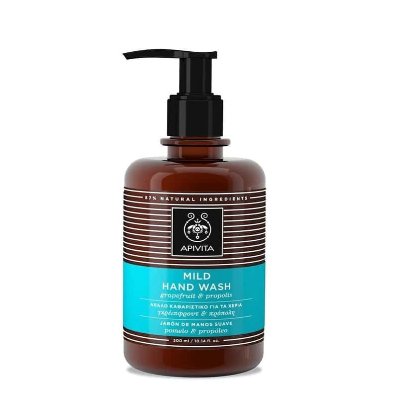 Apivita Mild Sapun lichid de maini, 300ml - Ingrijire delicata 1 Apivita Mild Sapun lichid de maini, 300ml