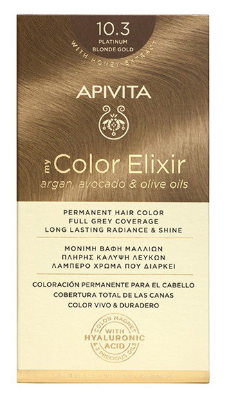 Apivita My Color Elixir Vopsea de par, N10.3 1 Apivita My Color Elixir Vopsea de par
