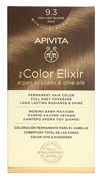 Apivita My Color Elixir Vopsea de par, N9.3 1 Apivita My Color Elixir Vopsea de par