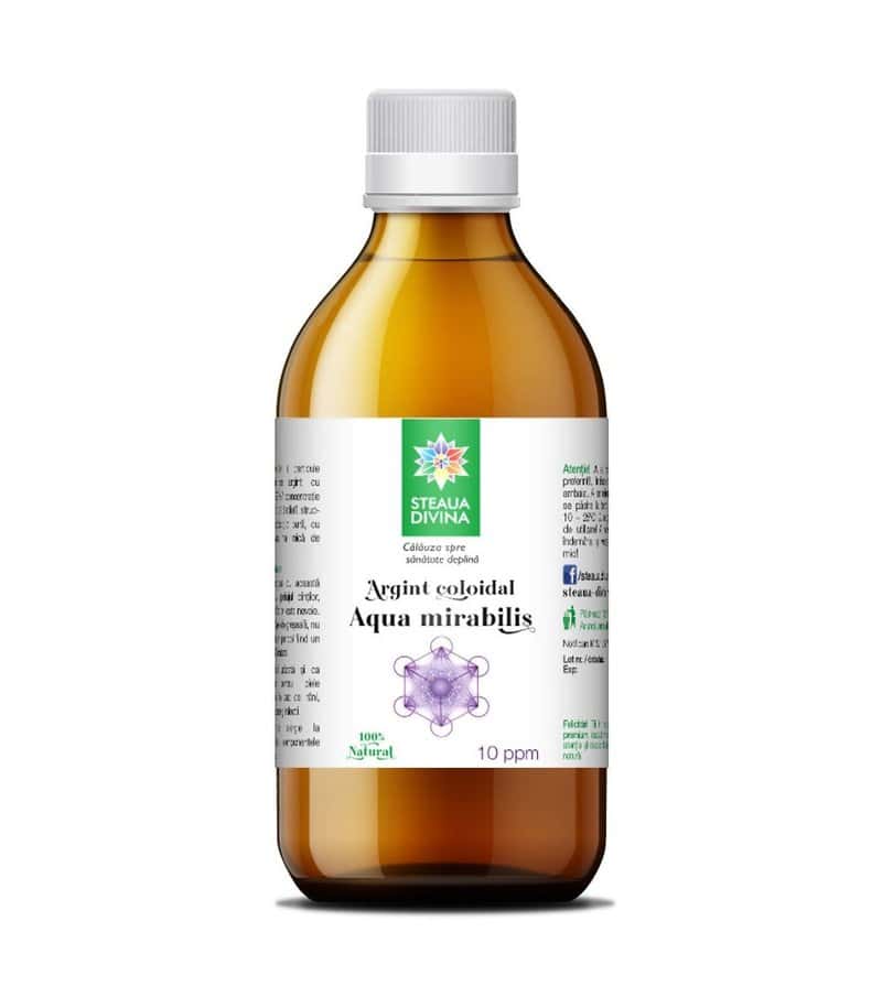 Argint coloidal, 200ml, Steaua Divina 1 Argint coloidal