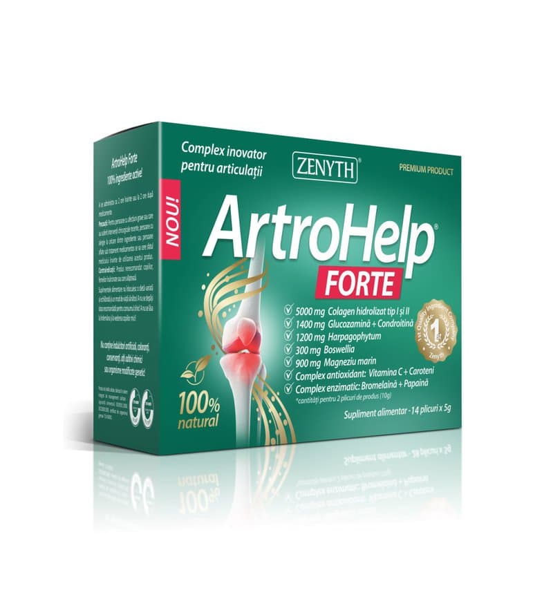 ArtroHelp Forte, 14 plicuri, Zenyth 1 ArtroHelp Forte