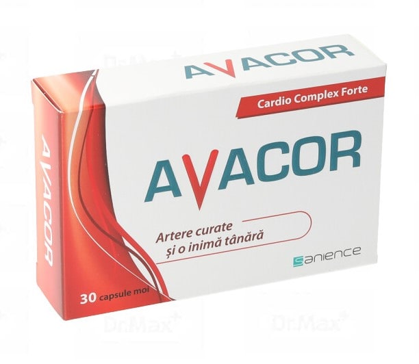 Avacor, 30 capsule, Sanience 1 Avacor