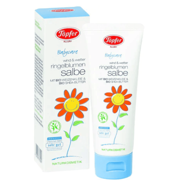 Balsam Bio pentru copii piele uscata protectie vant si intemperii, 75ml, Topfer 1 Balsam Bio pentru copii piele uscata protectie vant si intemperii