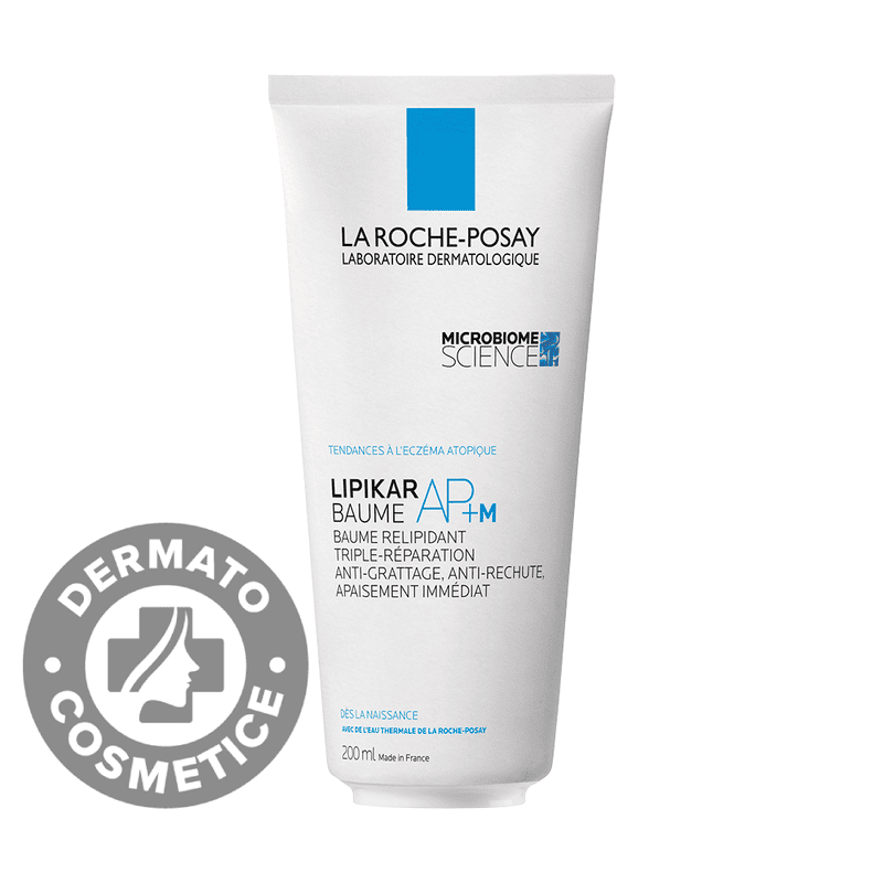 Balsam cu tripla actiune impotriva puseurilor de uscaciune a pielii AP+M Lipikar Baume