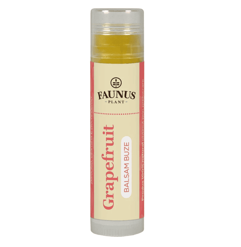Balsam de buze cu grapefruit, 5ml, Faunus Plant 1 Balsam de buze cu grapefruit