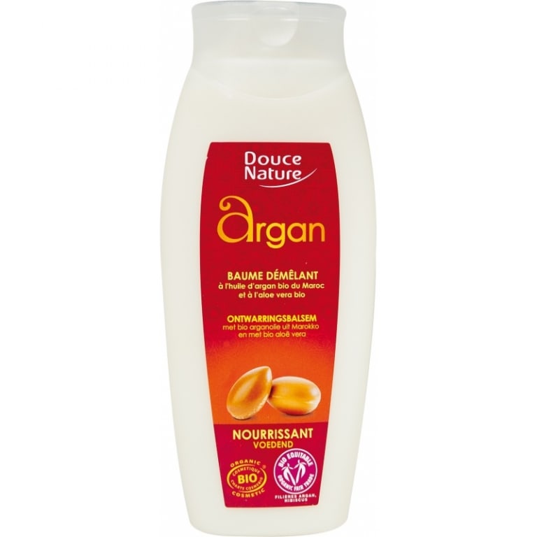 Balsam par descurcare nutritiv ulei argan aloe vera 250ml - DOUCE NATURE