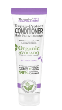 Balsam reparator contra caderii parului cu Niacinamida si Avocado Organic