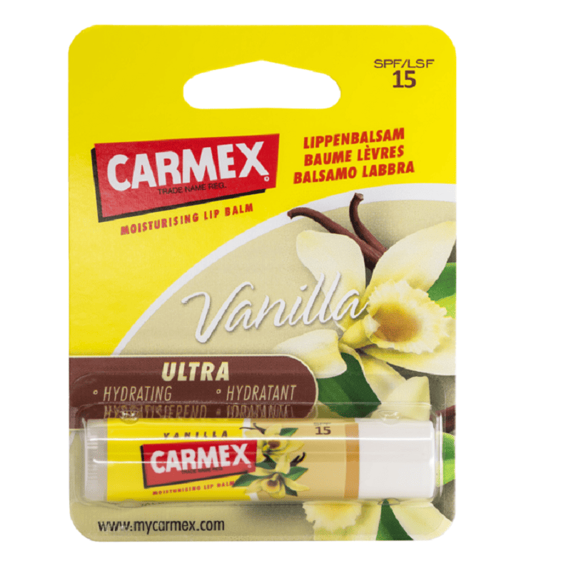Balsam reparator pentru buze uscate cu vanilie