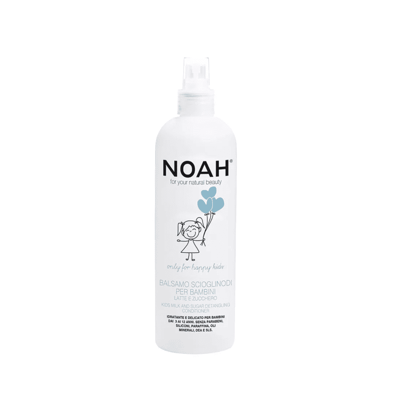 Balsam spray pentru descurcarea parului cu lapte si zahar pentru copii