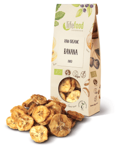 Banane uscate raw Bio
