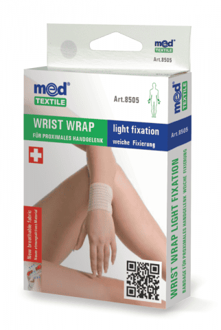 Bandaj elastic pentru incheietura mainii S/M, 1 bucata, MedTextile 1 Bandaj elastic pentru incheietura mainii S/M