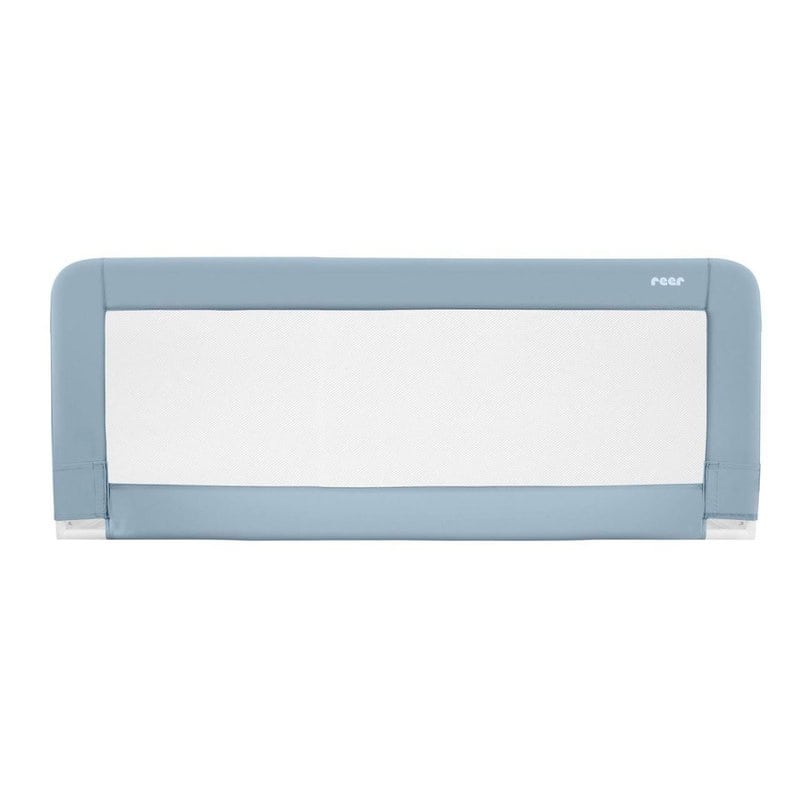 Bariera de protectie pat pentru bebelusi Albastru-gri 45101