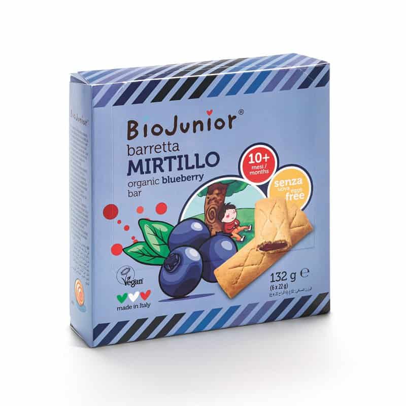 Batoane bio vegan cu crema de afine 10 luni+