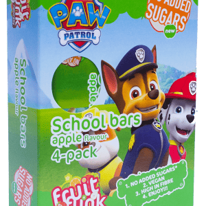 Batoane din fructe cu mere Paw Patrol