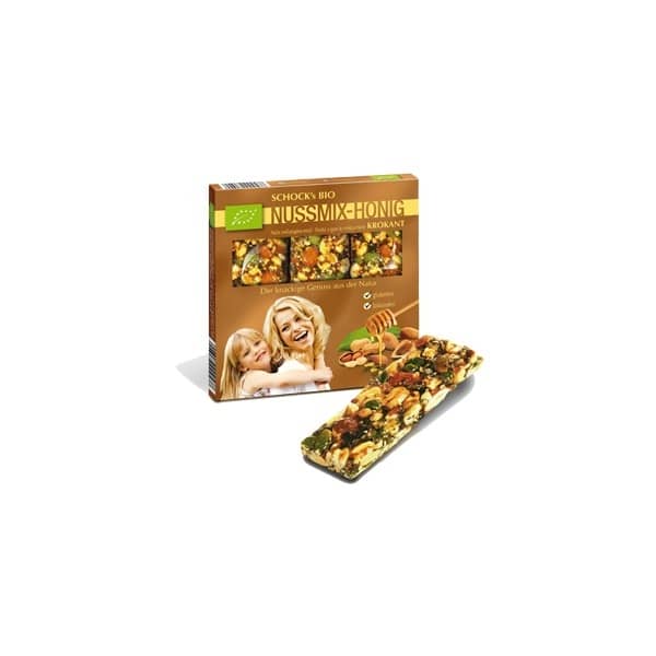 Baton crocant mix alune miere 25g - SCHOCK`S